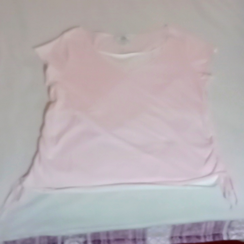 Carolina Bay LG Pink And White Blouse